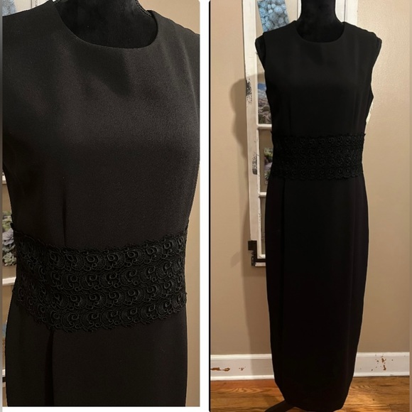 Talbots Dresses & Skirts - Talbots SIZE 10 Fancy Black Dress NEW $175 Value